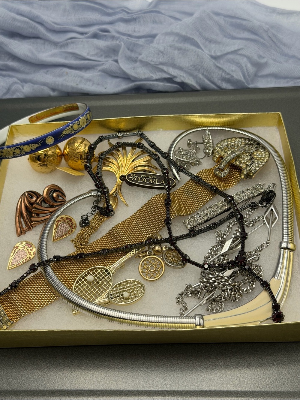 Vintage All Signed Jewelry lot